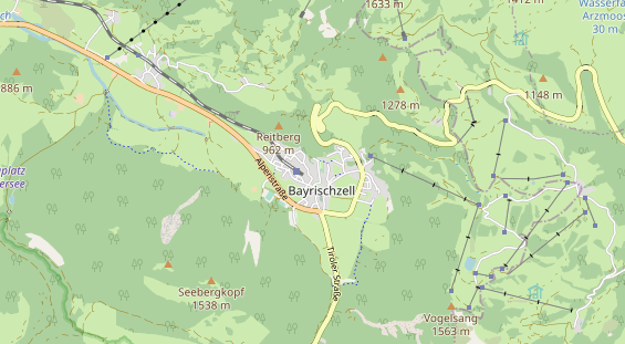 Wellnesshotel auf Karte