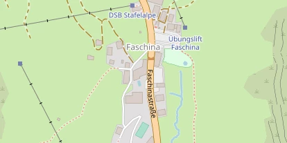 Wellnesshotel auf Satellitenbild