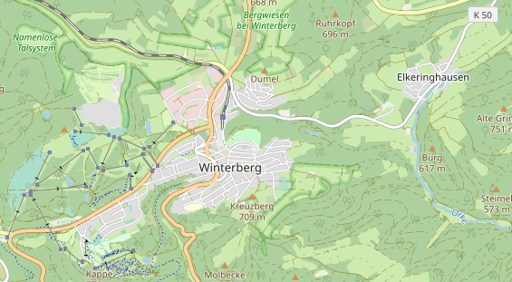 Wellnesshotel auf Karte