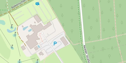 Wellnesshotel auf Satellitenbild