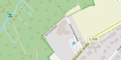 Wellnesshotel auf Satellitenbild