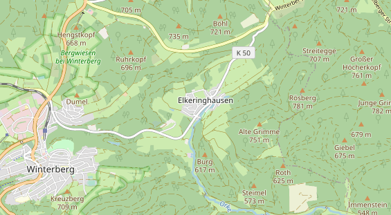 Wellnesshotel auf Karte