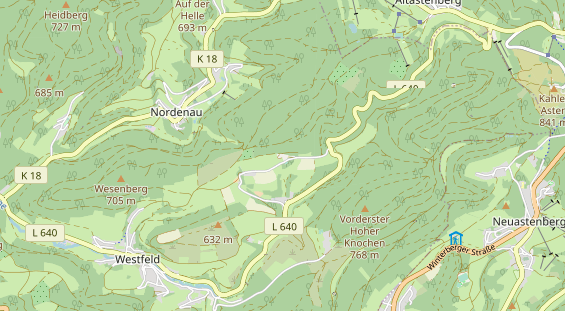 Wellnesshotel auf Karte