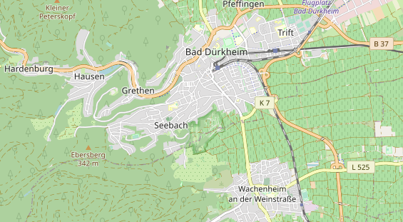 Wellnesshotel auf Karte