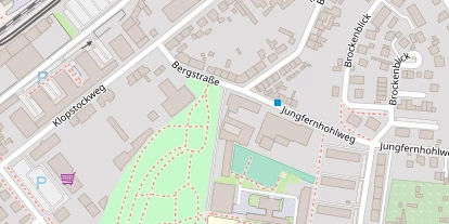 Wellnesshotel auf Satellitenbild