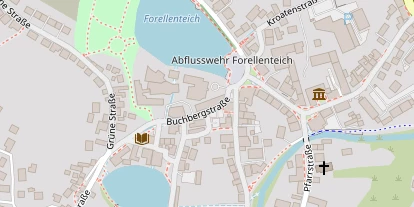 Wellnesshotel auf Satellitenbild