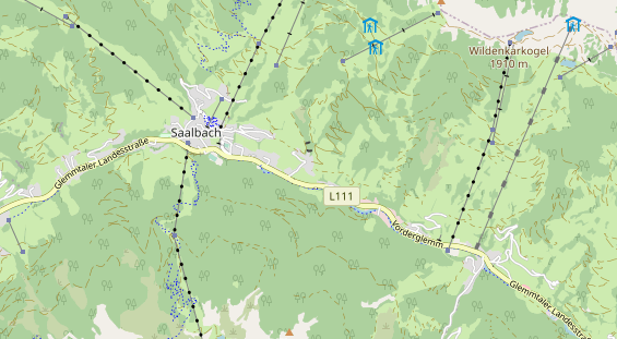 Wellnesshotel auf Karte