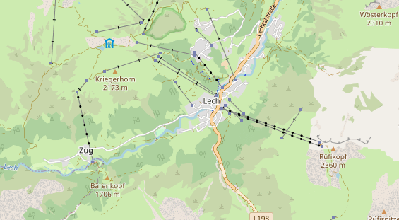 Wellnesshotel auf Karte