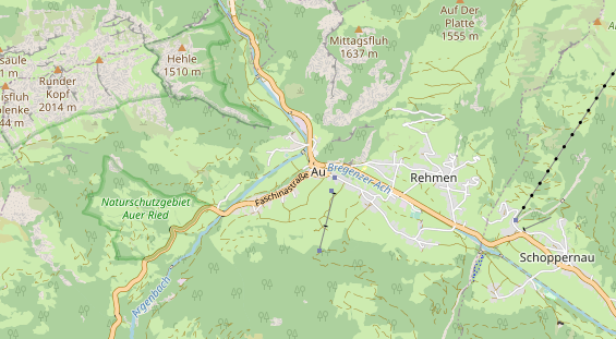 Wellnesshotel auf Karte