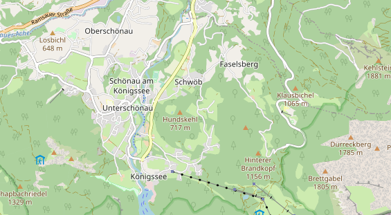 Wellnesshotel auf Karte