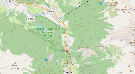 Wellnesshotel auf Karte