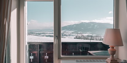 Wellnessurlaub - Lymphdrainagen Massage - Deutschland - Blick aus dem Einzelzimmer Wetterstein - Mittelburg Wellnesshotel