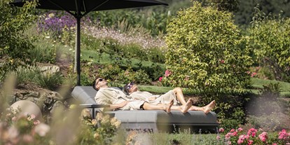 Wellnessurlaub - Hotel-Schwerpunkt: Wellness & Romantik - Lana (Trentino-Südtirol) - Garten - Eco Suites Amaril