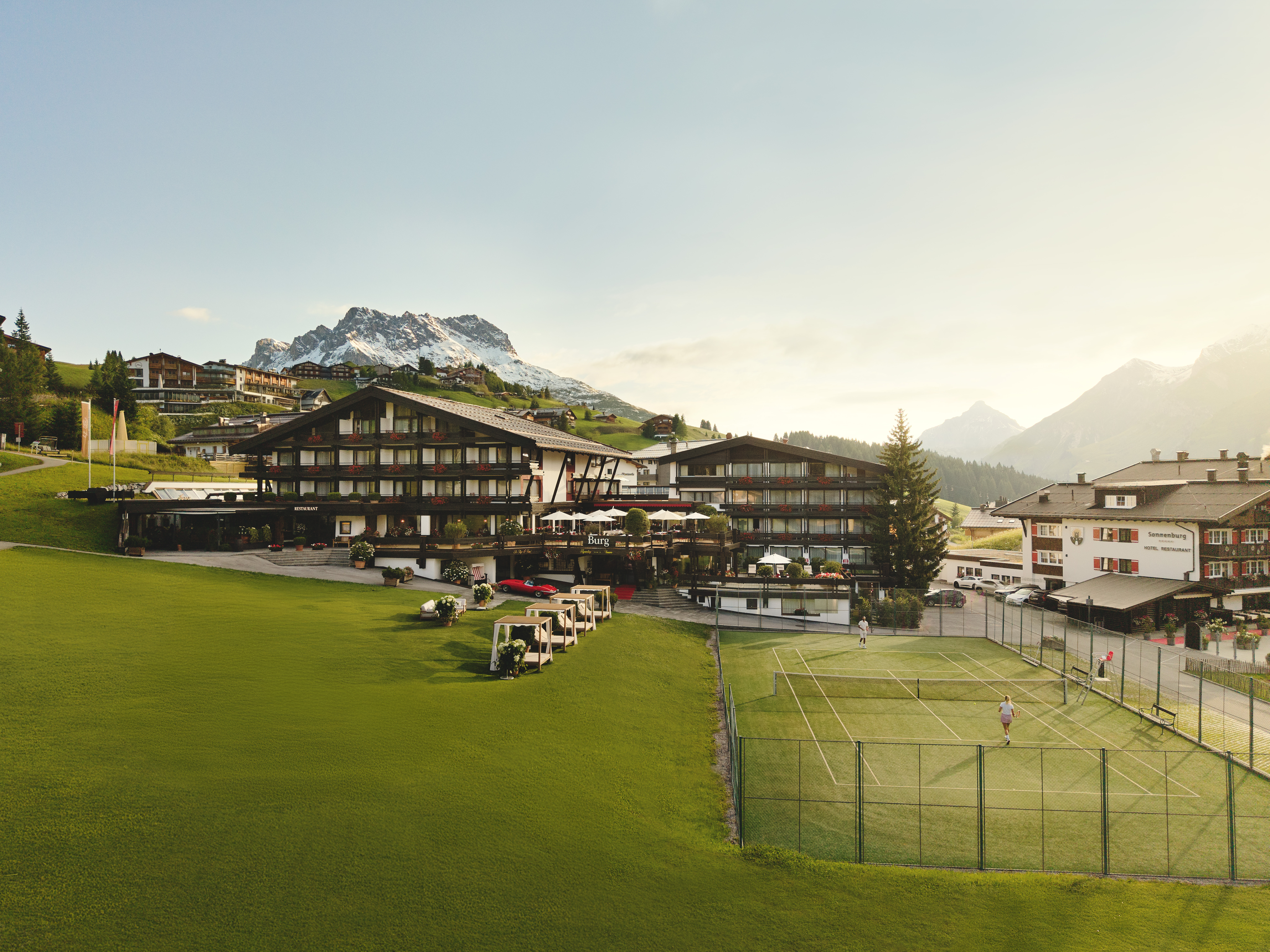 Wellnesshotel - Burg Hotel Lech am Arlberg - Burg Hotel