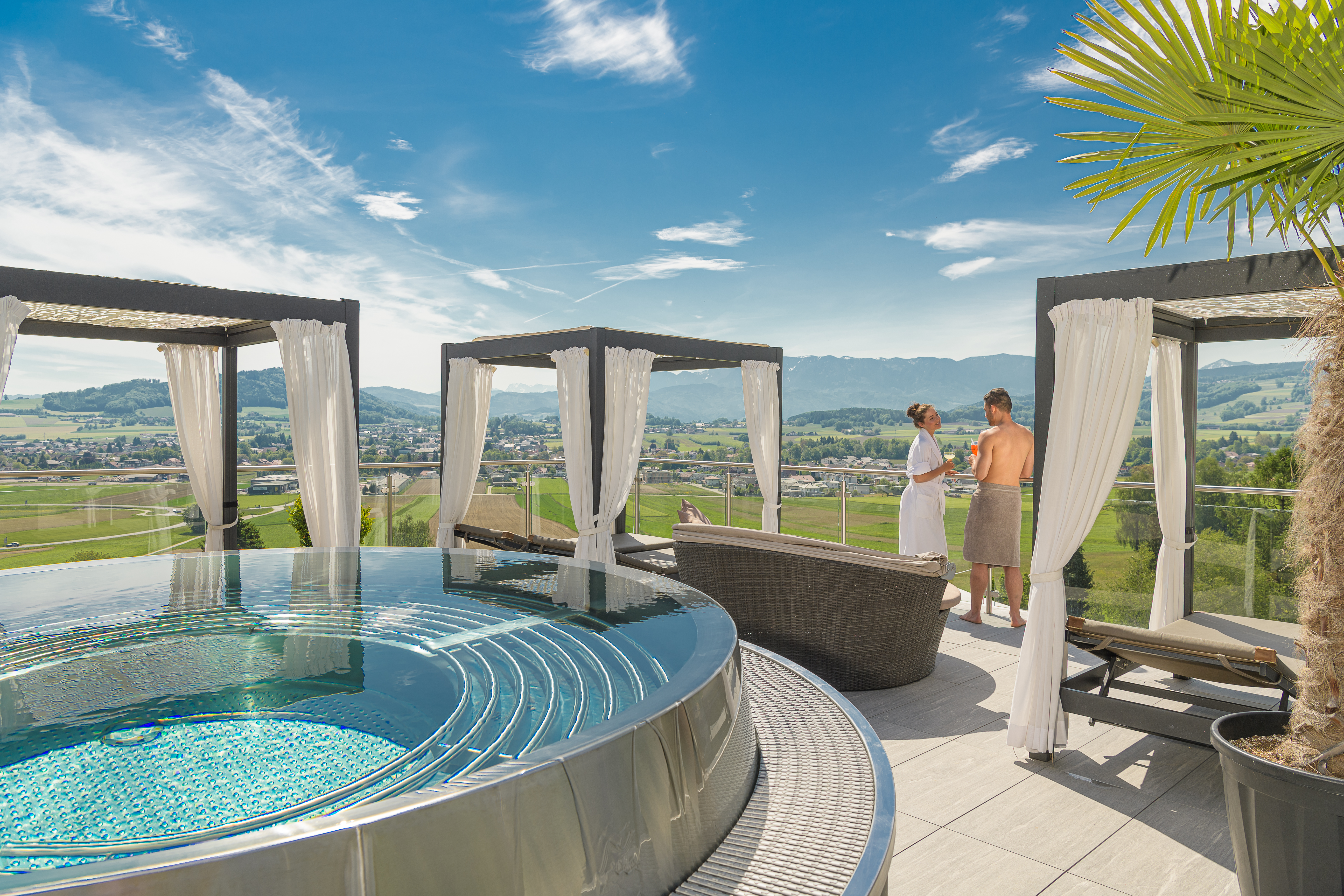 Wellnesshotel - Sonnendeck - Hotel Winzer Wellness & Kuscheln