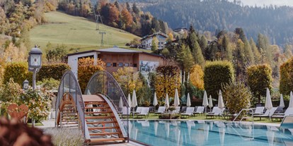Wellnessurlaub - Pools: Außenpool beheizt - Schladming - Wellnessauszeit in den Bergen - Hotel Berghof | St. Johann in Salzburg