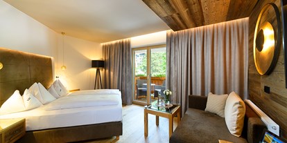 Wellnessurlaub - Bettgrößen: Doppelbett - Obertauern - Doppelzimmer Deluxe - Verwöhnhotel Berghof