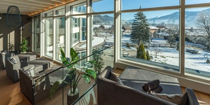 Wellnessurlaub - Umgebungsschwerpunkt: See - PLZ 5562 (Österreich) - Unser im Dezember 2023 neu errichteter Rooftop-Ruhebereich lädt ein - Hotel Hartweger in Weißenbei bei Schladming
