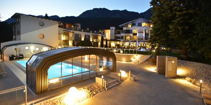 Wellnessurlaub - Umgebungsschwerpunkt: Fluss - PLZ 8990 (Österreich) - Abendstimmung - Hotel Hartweger in Weißenbei bei Schladming