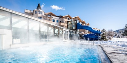 Wellnessurlaub - Pools: Außenpool beheizt - Corvara - Außenpool - Dolomiten Residenz Sporthotel Sillian