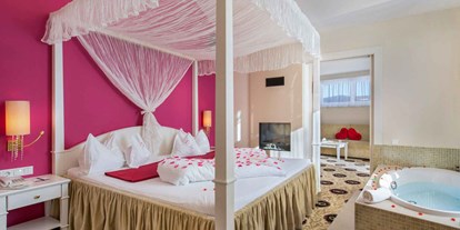 Wellnessurlaub - Bettgrößen: King Size Bett - Fiss - Honeymoon Suite - Romantik & Spa Alpen-Herz