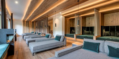 Wellnessurlaub - Finnische Sauna - St. Leonhard in Passeier - Ruheraum im VITALIS SPA - Hotel Alpenhof 