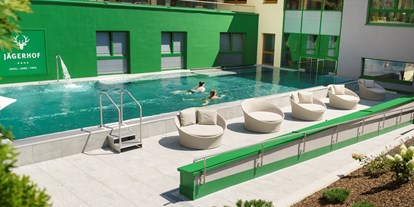 Wellnessurlaub - Pools: Außenpool beheizt - Oberstdorf - Hotel Jägerhof