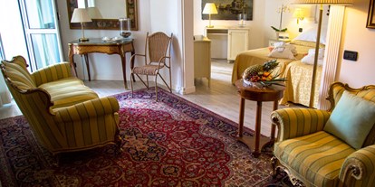 Wellnessurlaub - Bettgrößen: Twin Bett - Montegrotto Terme - Eine unserer Suiten - HOTEL BELLAVISTA TERME Resort & Spa