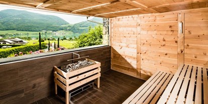Wellnessurlaub - Finnische Sauna - Kaltern am See - Hotel Hasslhof - Wohnen im Weinberg am Kalterer See