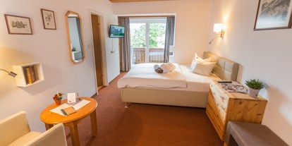 Wellnessurlaub - Bettgrößen: Doppelbett - Seefeld in Tirol - Einzelzimmer im Hotel - Appart- und Wellnesshotel Charlotte Seefeld