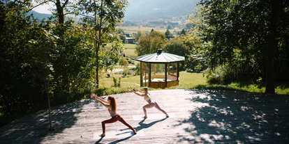 Wellnessurlaub - Außensauna - Matzelsdorf (Millstatt am See) - Yoga der daberer . das biohotel - der daberer . das biohotel