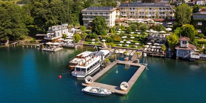Wellnessurlaub - Außensauna - Tratten (Steindorf am Ossiacher See) - KOLLERs Hotel - Direkt am See in sonniger und südseitiger Lage.  - KOLLERs Hotel