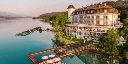 Wellnessurlaub - Yogakurse - Ebenthal (Ebenthal in Kärnten) - Das Hotel Schloss Seefels - ein Juwel der Wörthersee-Architektur - Hotel Schloss Seefels
