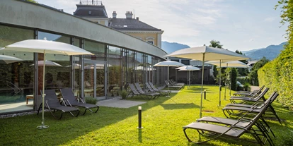 Wellnessurlaub - Parkplatz: gebührenpflichtig beim Hotel - Strobl - Außenanlage - Villa Seilern Vital Resort