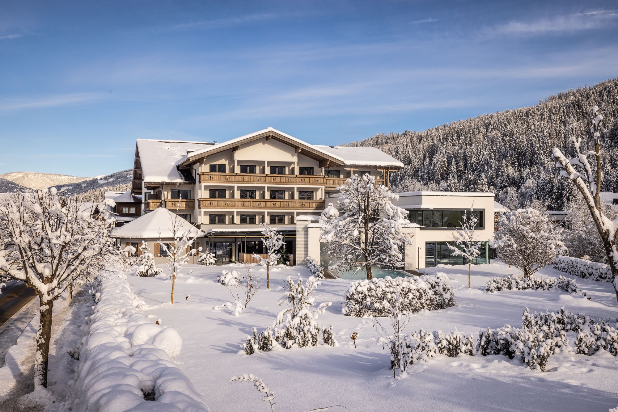Wellnesshotel - design & wellness Hotel Alpenhof ****S im Winter - Design & Wellness Hotel Alpenhof