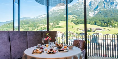 Wellnessurlaub - Textilsauna - PLZ 5652 (Österreich) - Restaurant "Bergseele" - Good Life Resort Riederalm