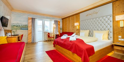 Wellnessurlaub - Aromamassage - Salzburg - Schlosszimmer mit Balkon nach Süden - Schlosshotel Lacknerhof****S