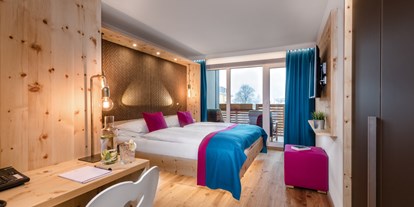 Wellnessurlaub - Hotel-Schwerpunkt: Wellness & Skifahren - Leogang Hütten - Doppelzimmer Alpine Chic - Impuls Hotel Tirol