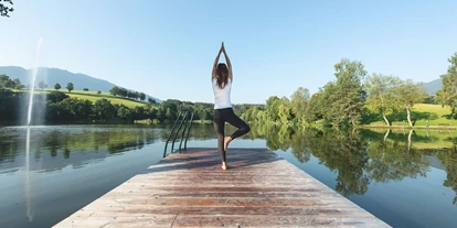Wellnessurlaub - Aromamassage - Grießen (Leogang) - Yoga am See als Teil des kostenlosen Vitalplans im Ritzenhof - Ritzenhof****S - Hotel & Spa am See