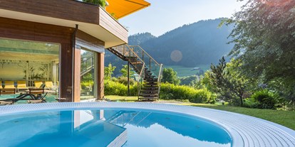 Wellnessurlaub - Pools: Außenpool beheizt - Ischgl - Außenwhirlpool - Alpenhotel Oberstdorf