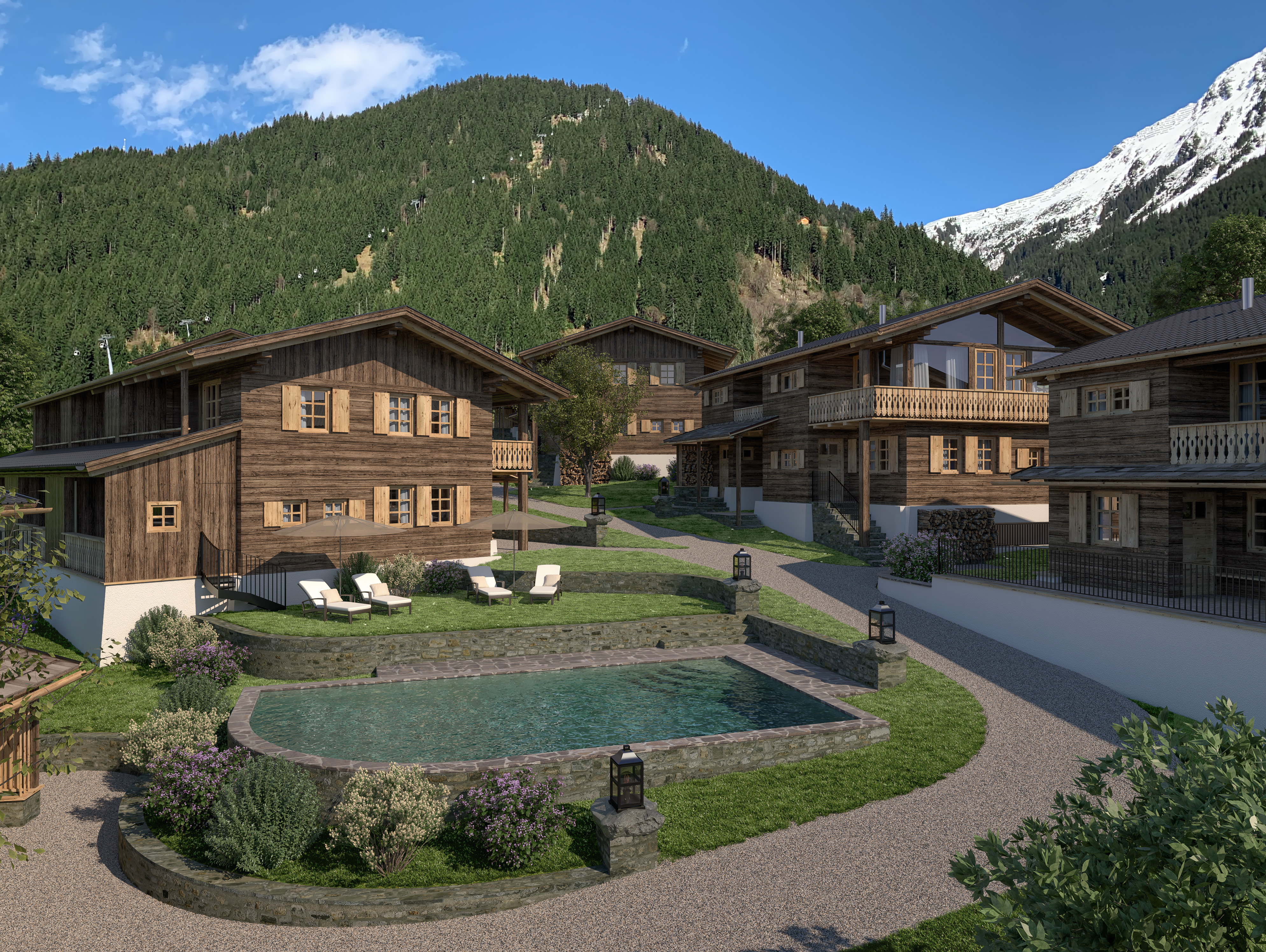 Wellnesshotel - Bergdorf Vermala Gut - A luxury Chalet Resort