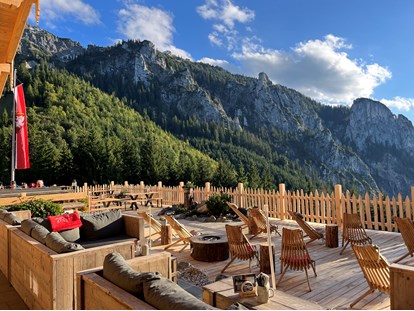 Wellnessurlaub - Außensauna - Seefeld in Tirol - Hoteleigene Berghütte im Allgäu - Hotel Das Rübezahl