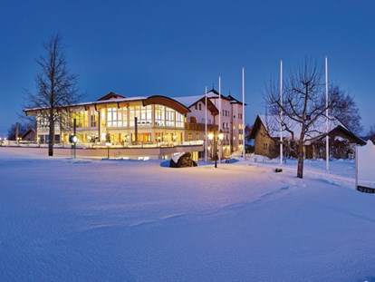 Wellnessurlaub - Infrarotkabine - Allgäu - Hanusel Hof im Winter - Hanusel Hof