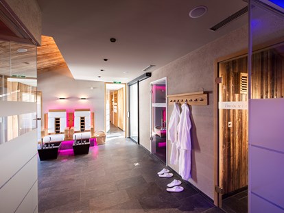 Wellnessurlaub - Umgebungsschwerpunkt: am Land - Kühtai - Saunabereich  - Hotel TIROL