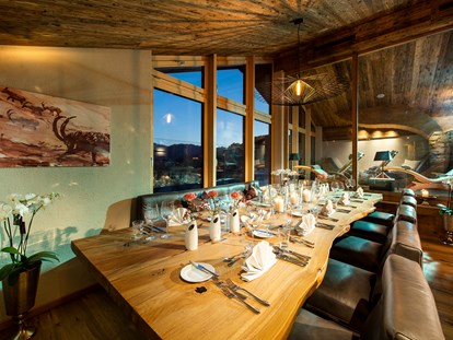 Wellnessurlaub - Finnische Sauna - SKY-Table  - Hotel Tirol