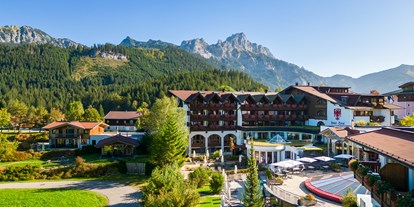 Wellnessurlaub - Pools: Außenpool beheizt - Oberstdorf - Hotel Tyrol am Haldensee