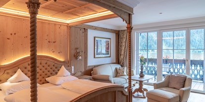 Wellnessurlaub - Bettgrößen: Doppelbett - Tannheimertal - Seeblickzimmer Lago Deluxe - Hotel Via Salina