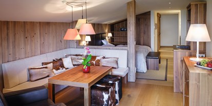 Wellnessurlaub - Bettgrößen: Queen Size Bett - Zugspitze - Lodge Zimmer Interalpen-Hotel Tyrol  - Interalpen-Hotel Tyrol