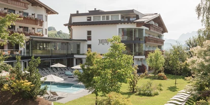 Wellnessurlaub - Pools: Außenpool beheizt - Samerberg - Juffing Hotel & Spa