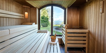 Wellnessurlaub - Parkplatz: kostenlos beim Hotel - Grän - Panorama-Sauna im Alpenwelt SPA - Inntalerhof - DAS Panoramahotel